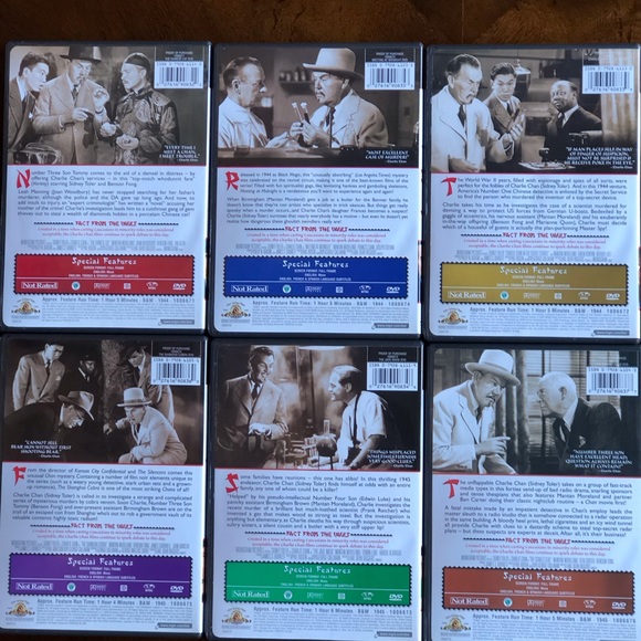 Charlie Chan Chanthology (6 Disc) DVD Set 1944-1945 - Picture 6 of 7